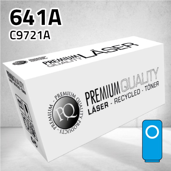 Tóner HP C9721A (641A) / EP85C cian | 8.000 páginas | compatible